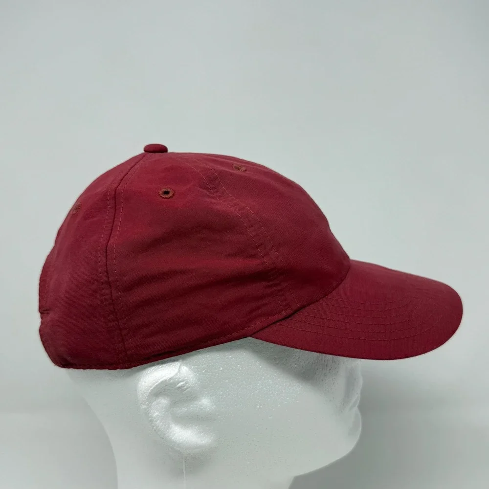Nike Heritage86 Adjustable Hat Red Metallic Swoosh Cap 405043-618 One Size‎ Mens